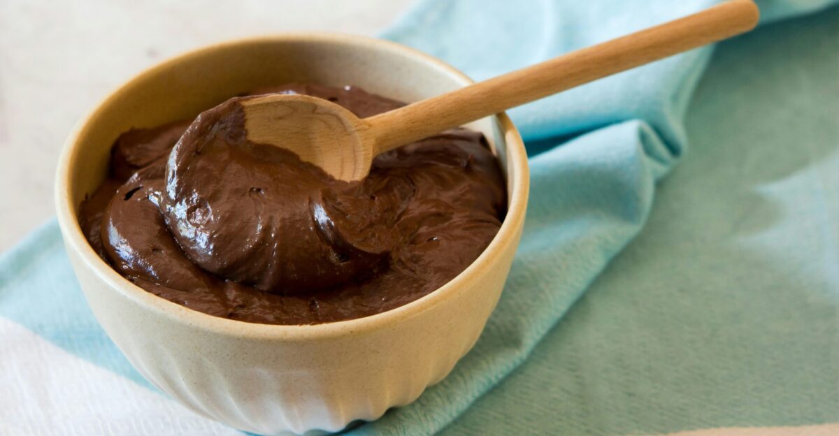 brown chocolate on white ceramic bowl